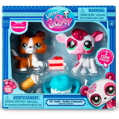 Игровой набор Littlest Pet Shop Пара друзей Hasbro LPS 00625 1